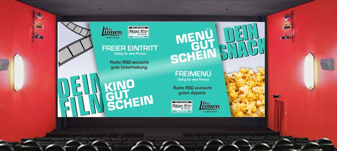Radio RSG lädt Euch ins Kino ein