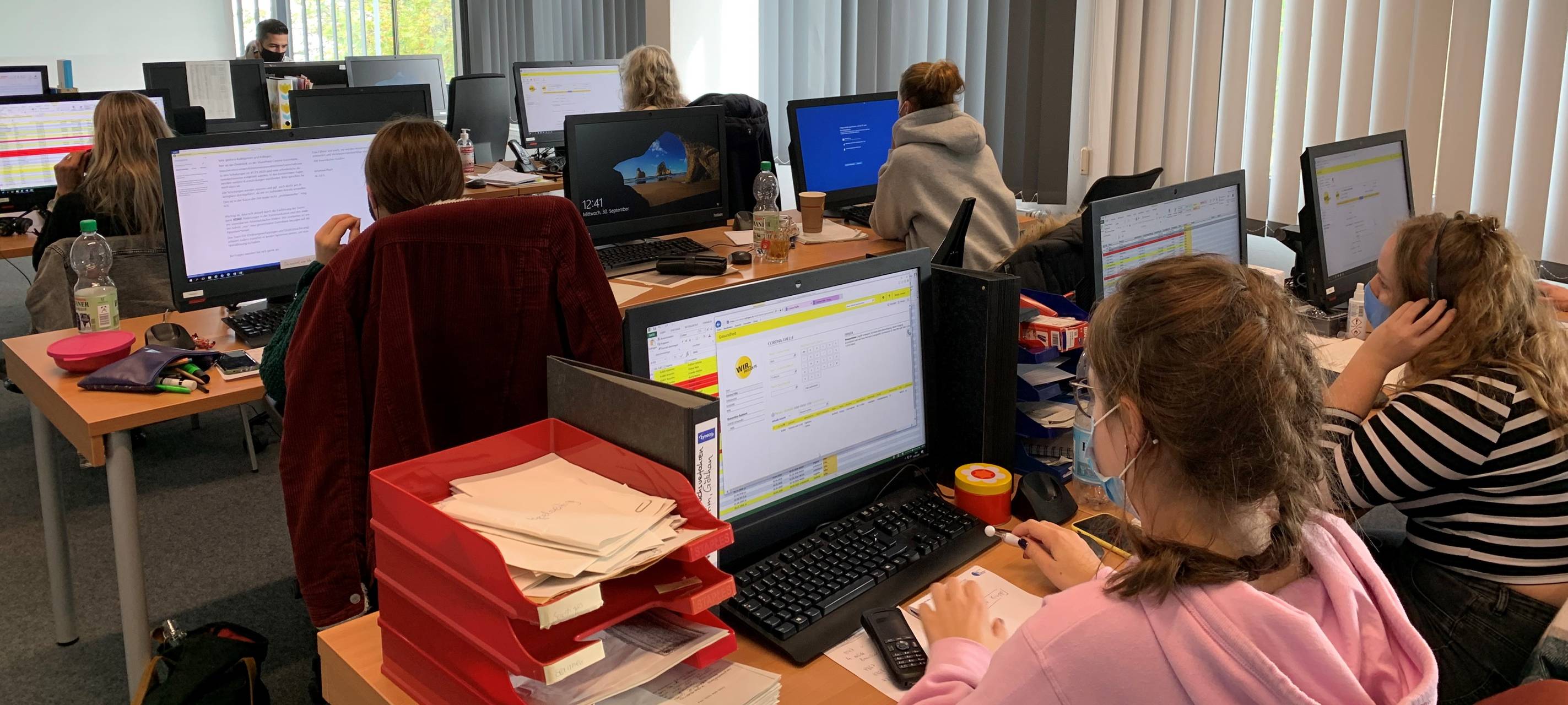 Detektivarbeit im Corona-Callcenter