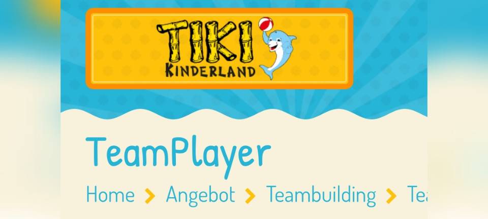 Teambuilding-Events im Tiki Kinderland