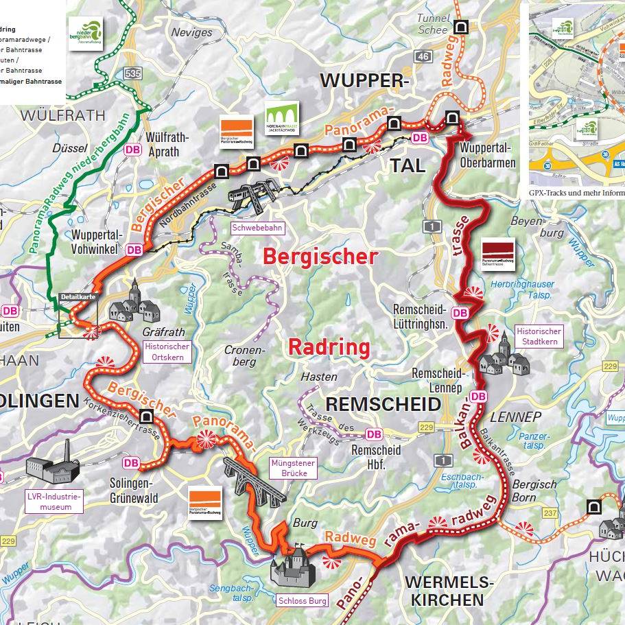 Neue Fahrradkarte für die Region - Radio RSG Neue Fahrradkarte für die Region - Radio RSG