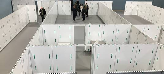 Mehr Parkplätze an Remscheider Impfzentrum