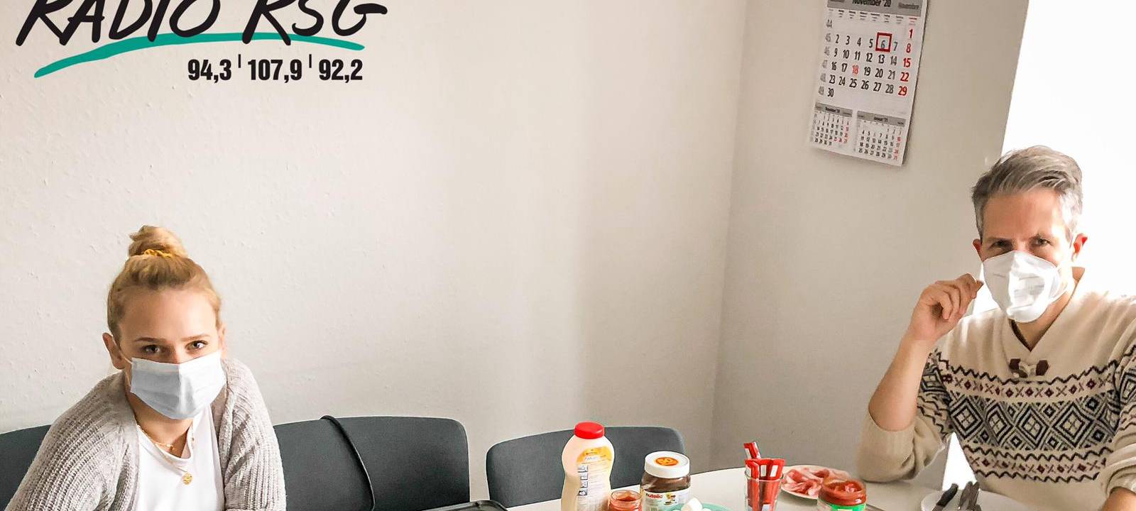 Das große Raclette-Essen in der RSG-Morgenshow