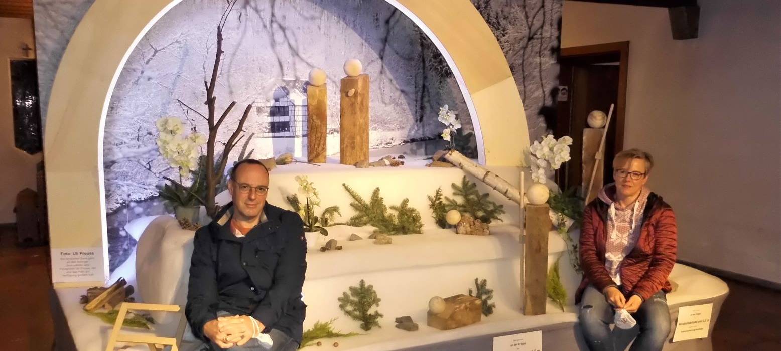 Löhdorfer Krippe regt zum Nachdenken an