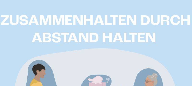 Plakataktion soll beim Kampf gegen Covid helfen