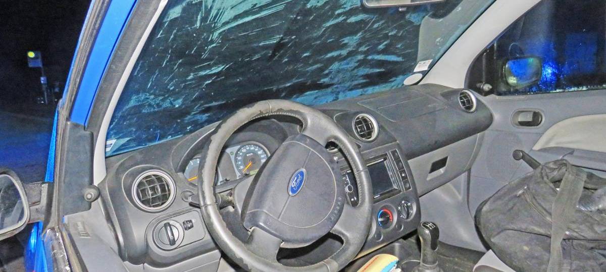 Fußgängerin angefahren