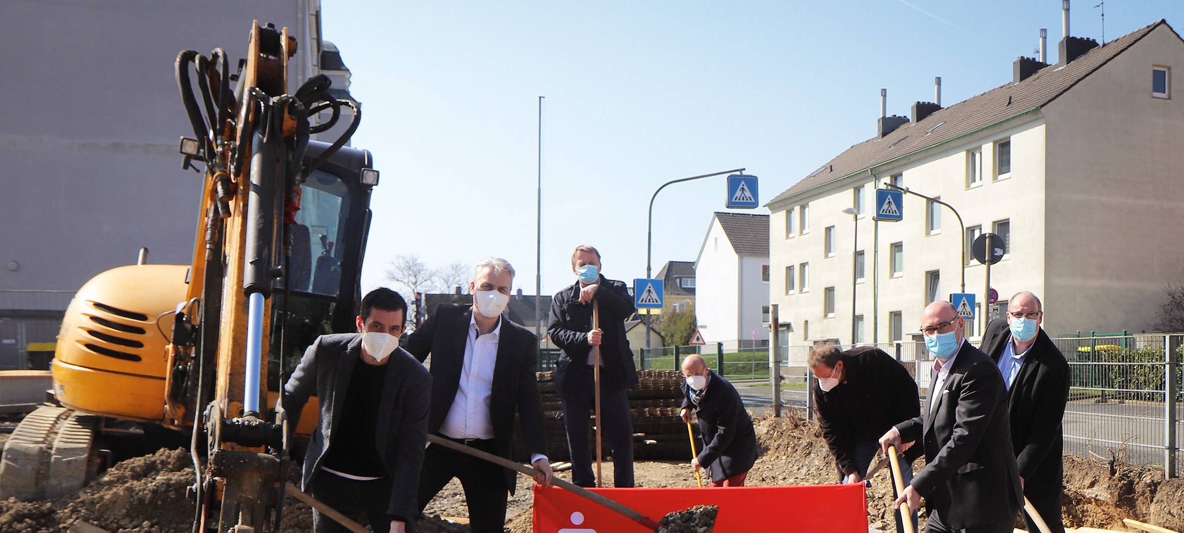 Erster Spatentisch für neue Kindertagesstätte in Remscheid