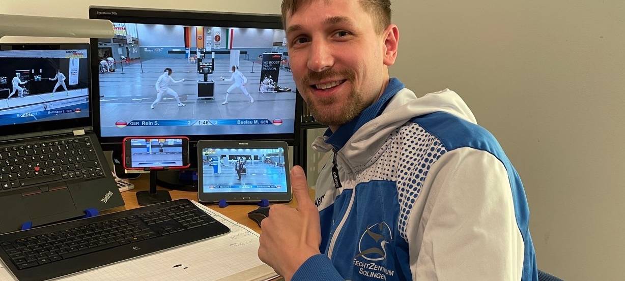 Degenfechten im Fechtzentrum Solingen