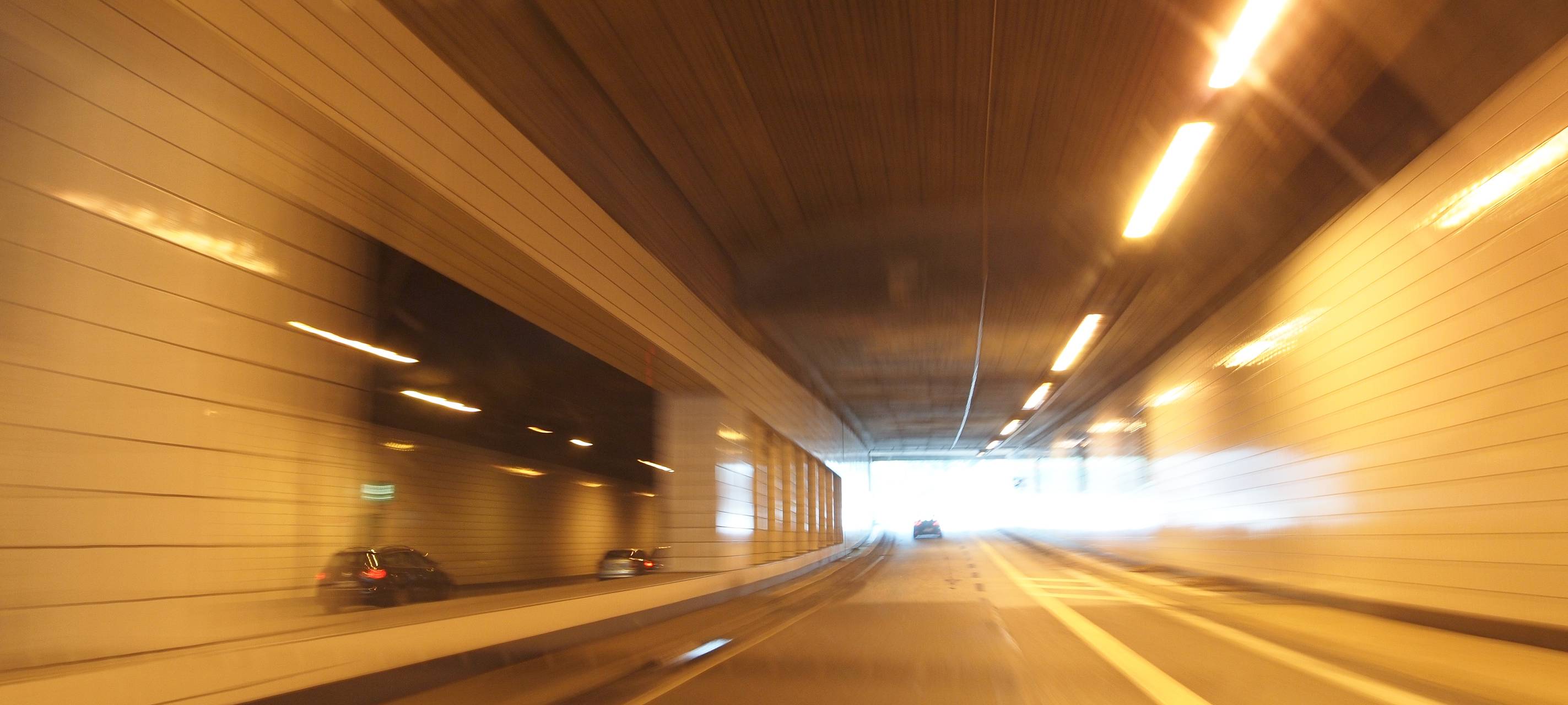 Wartungsarbeiten im Burgholztunnel
