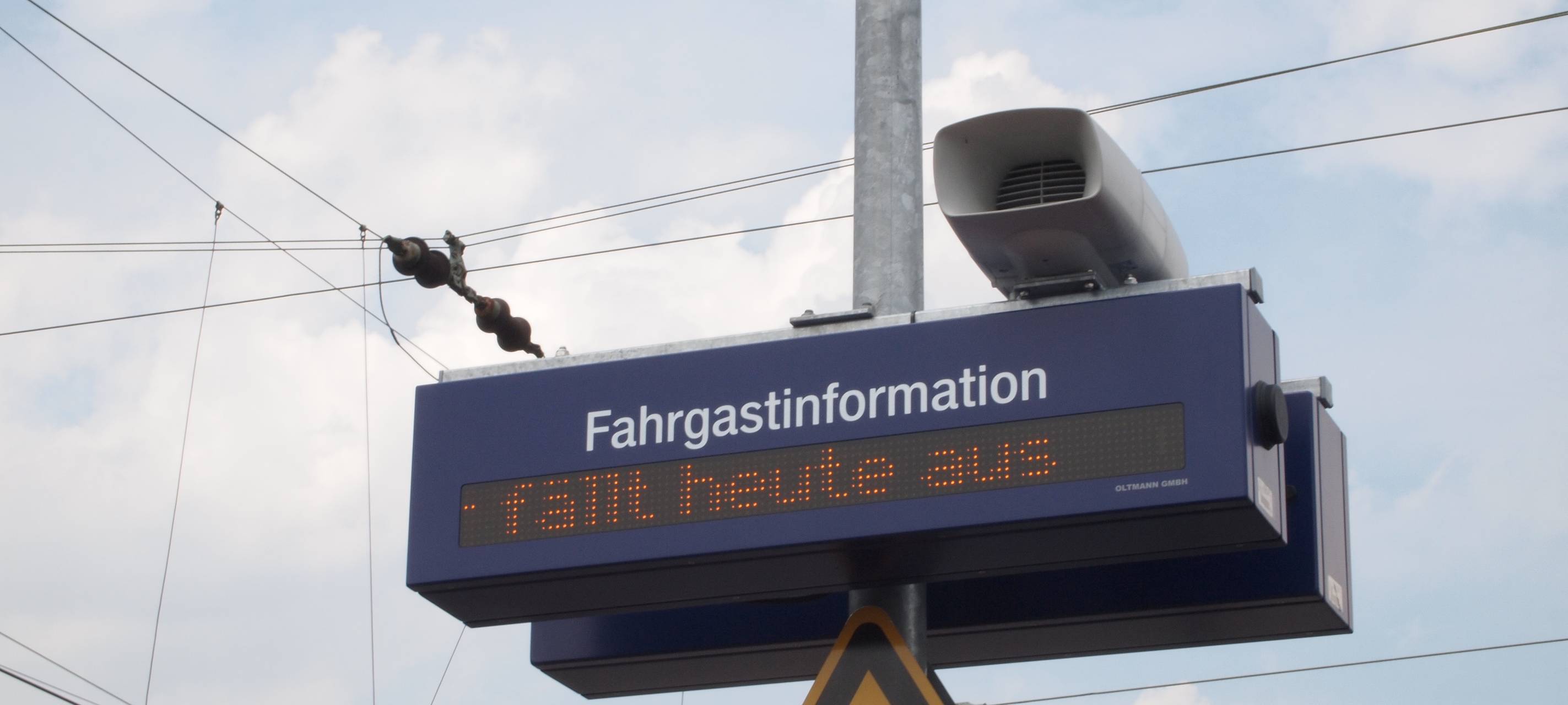 S7 fährt weiter nach SEV-Fahrplan