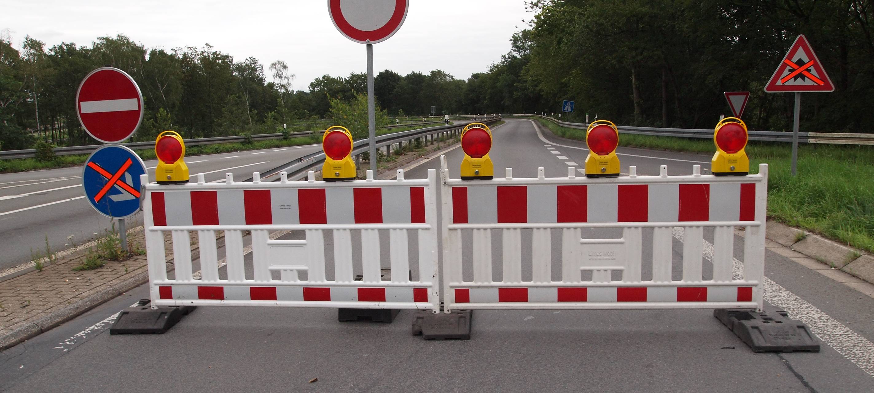 Sperrung im Kreuz Hilden am Wochenende