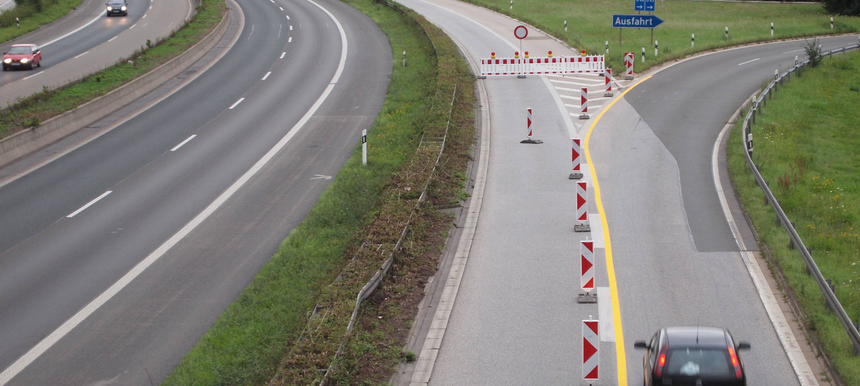 A1: Sperrung im Kreuz Leverkusen von Freitagabend bis Montag