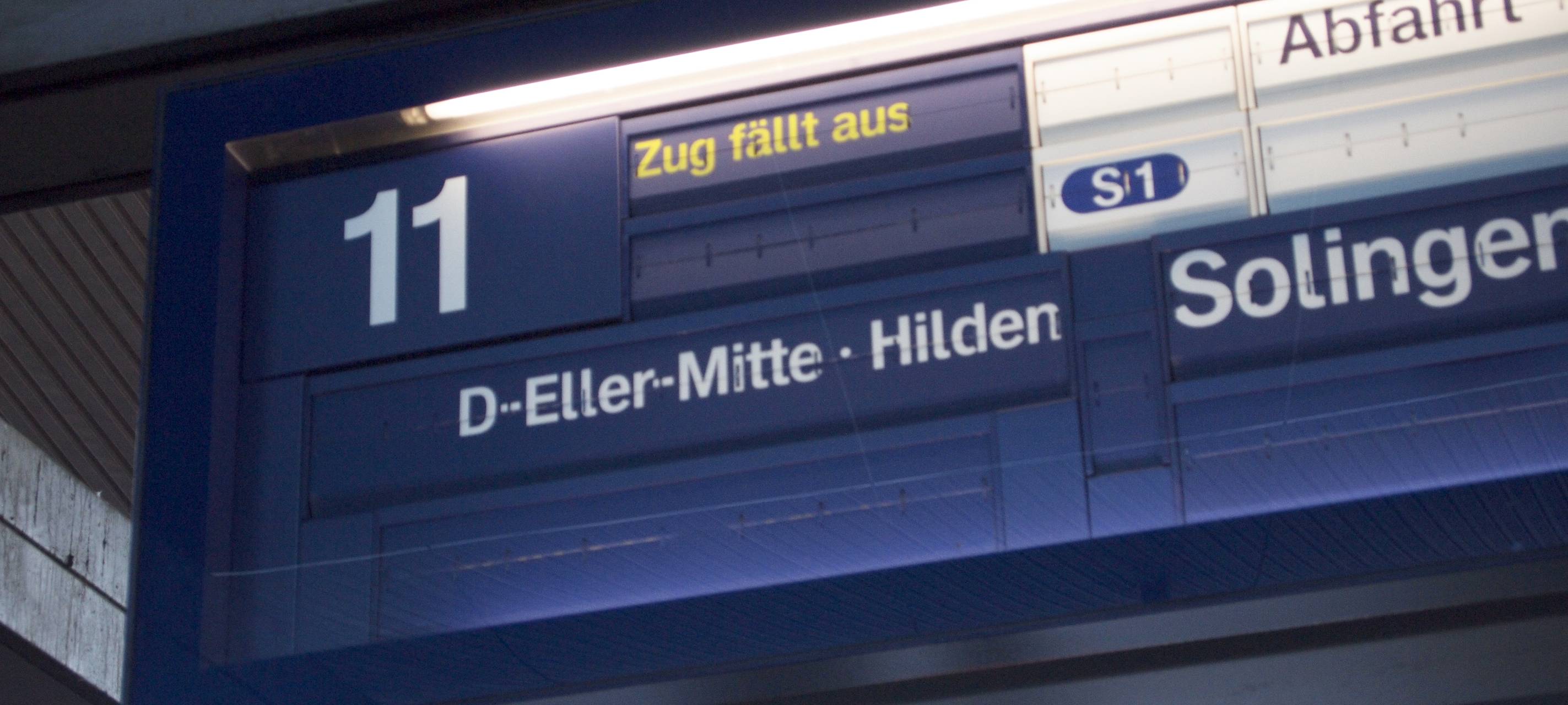 Probleme bei der S1 klären