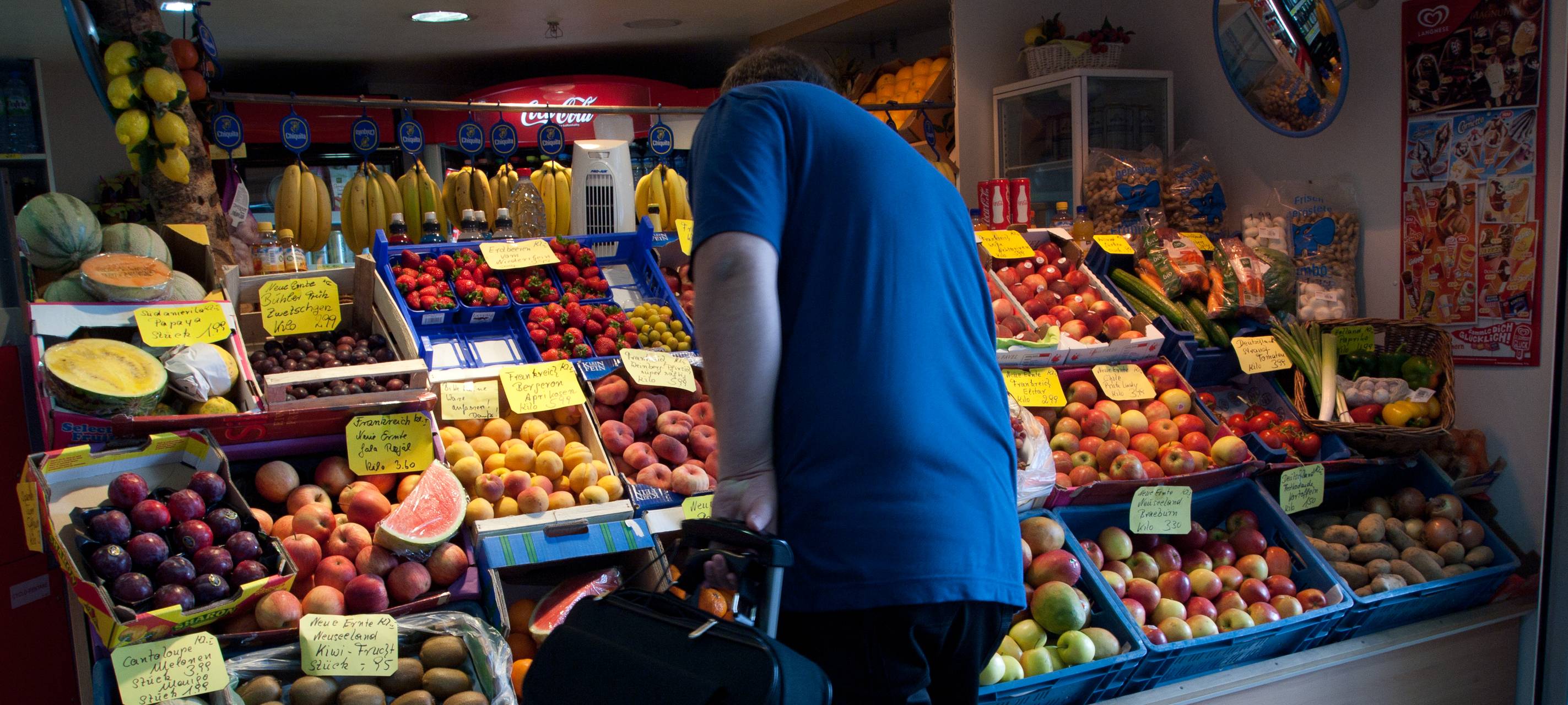 Weniger Stände auf dem Wochenmarkt in Remscheid