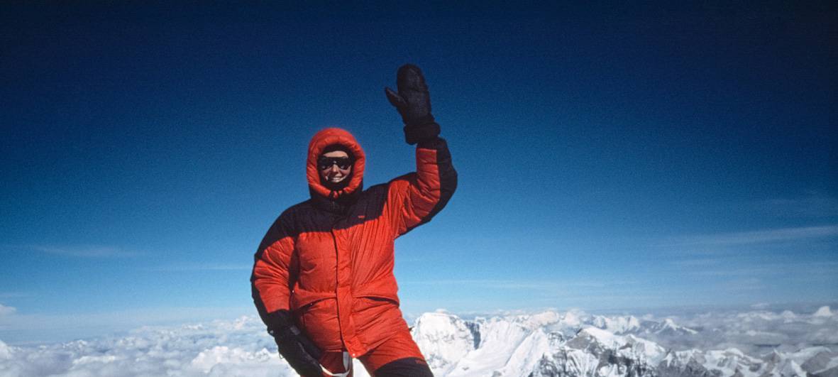 Extrembergsteigerin im Livestream der Junior-Uni