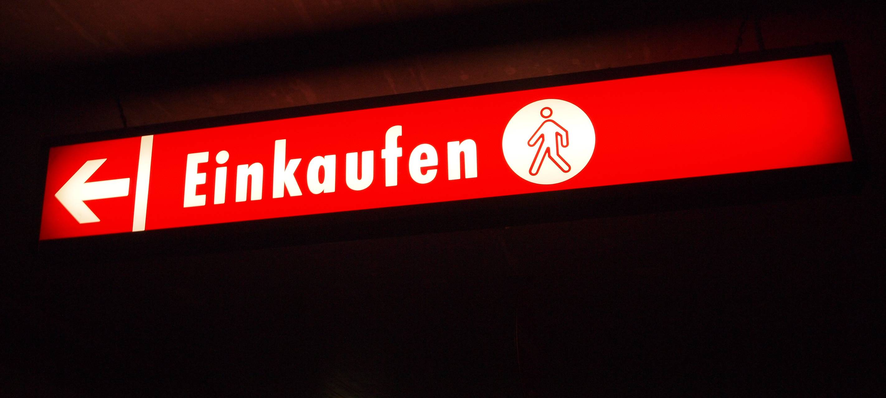 Besucherzahlen im Einzelhandel sind niedrig