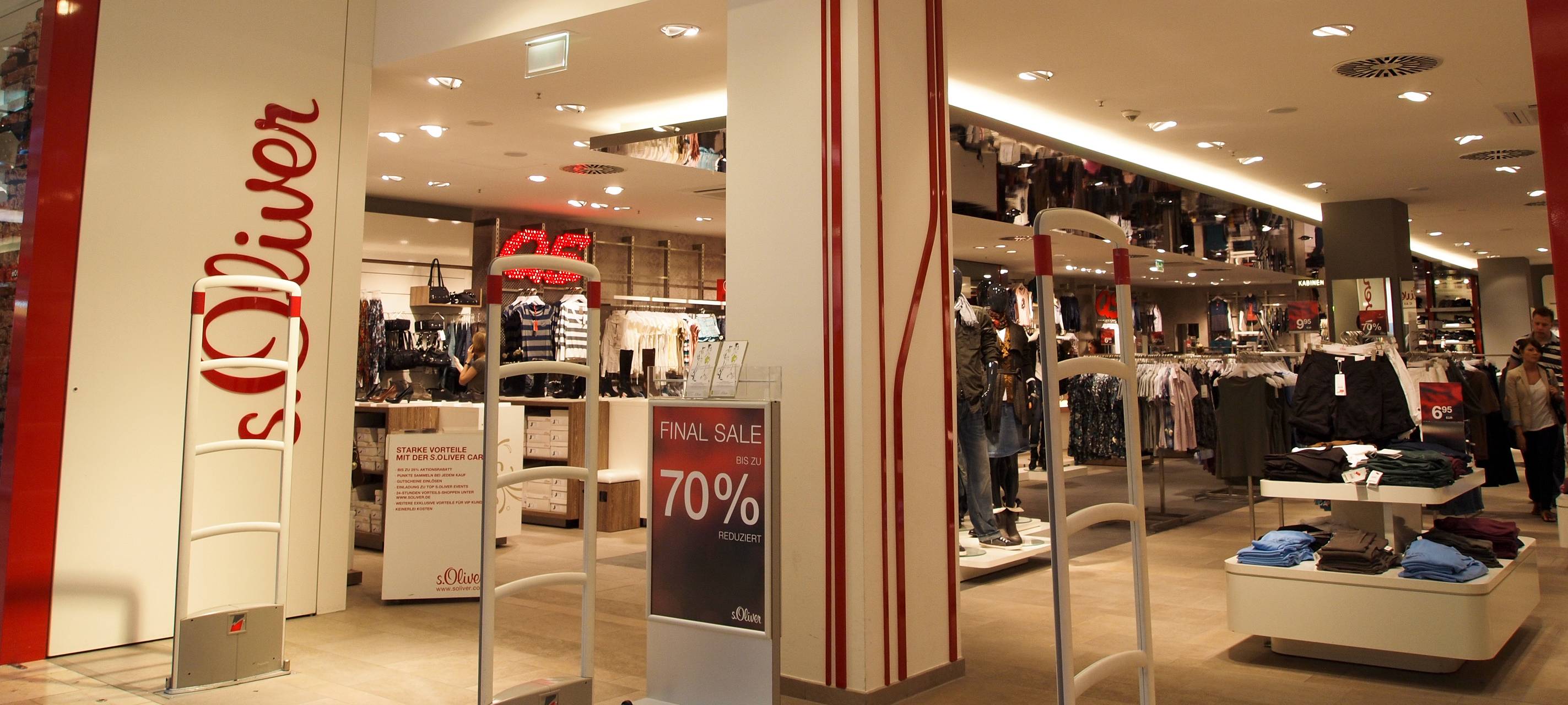 S. Oliver verlässt Solinger Hofgarten