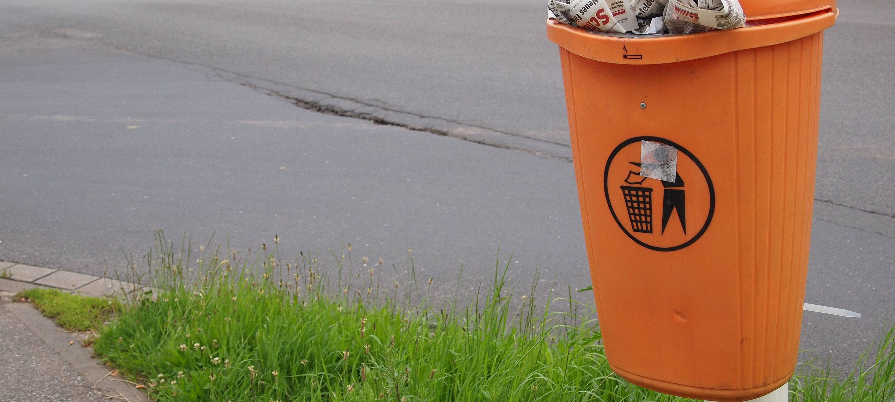 Mehr Müll während des Lockdowns