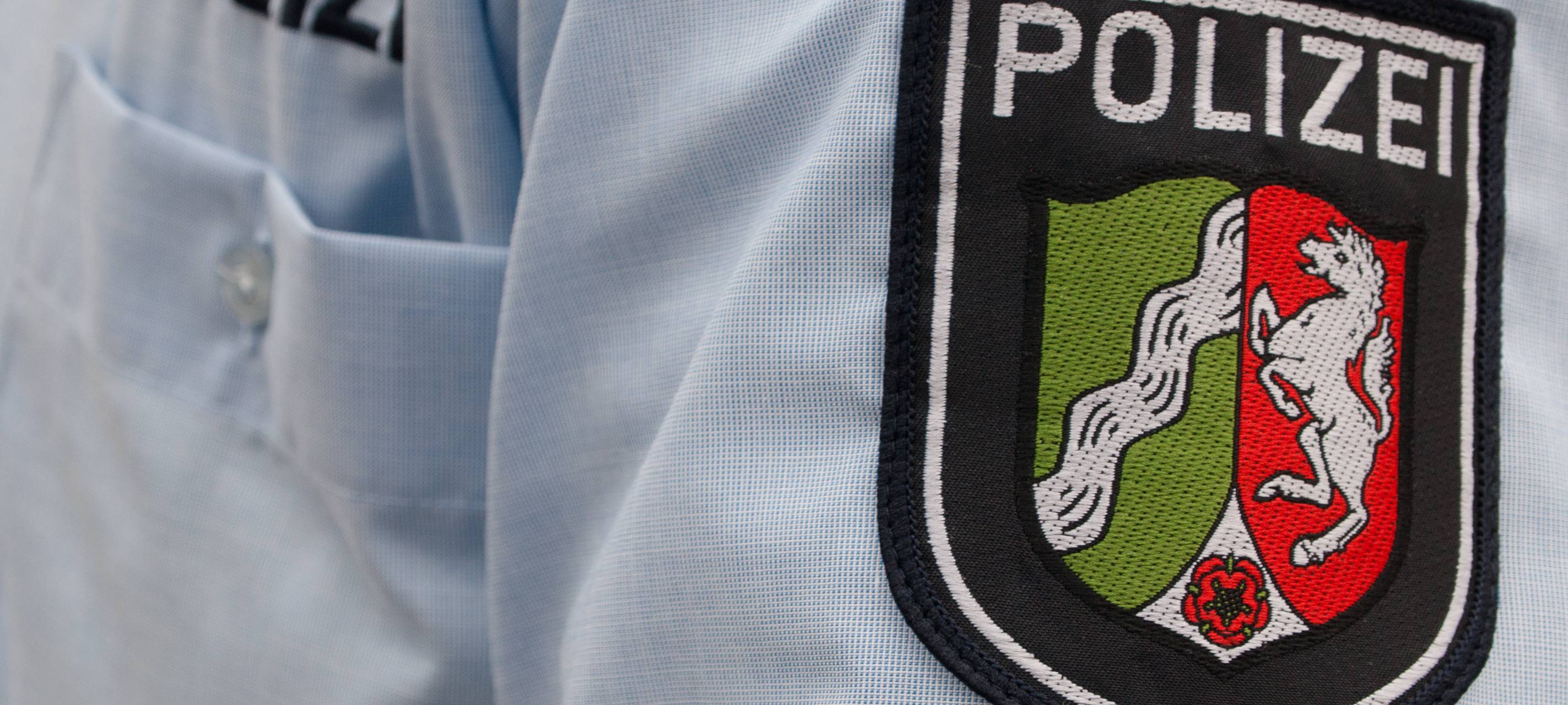 Mobile Polizeiwache in Lennep