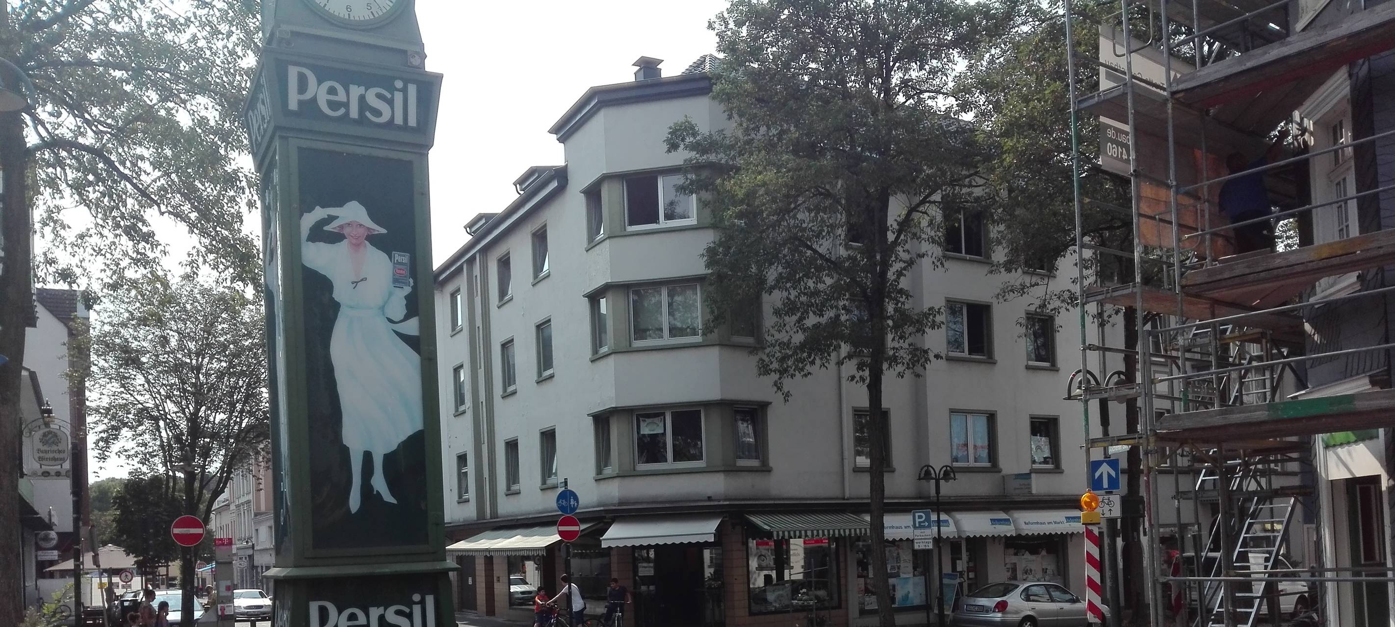 Bauarbeiten am Ohligser Marktplatz beginnen