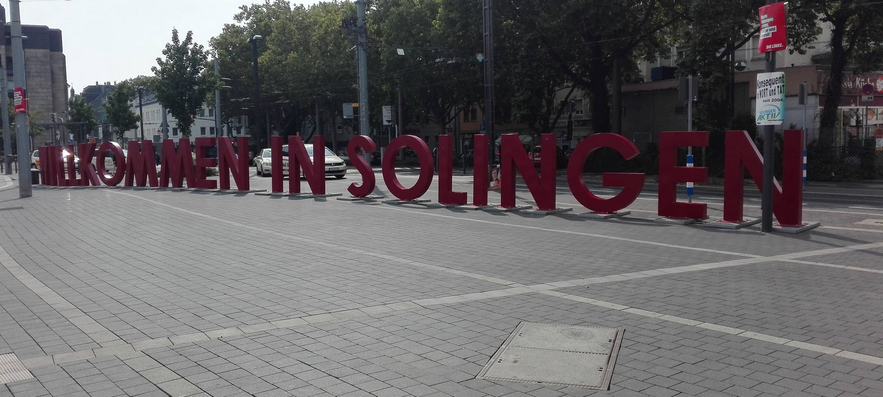 "Willkommen in Solingen" - Schriftzug kommt doch zurück