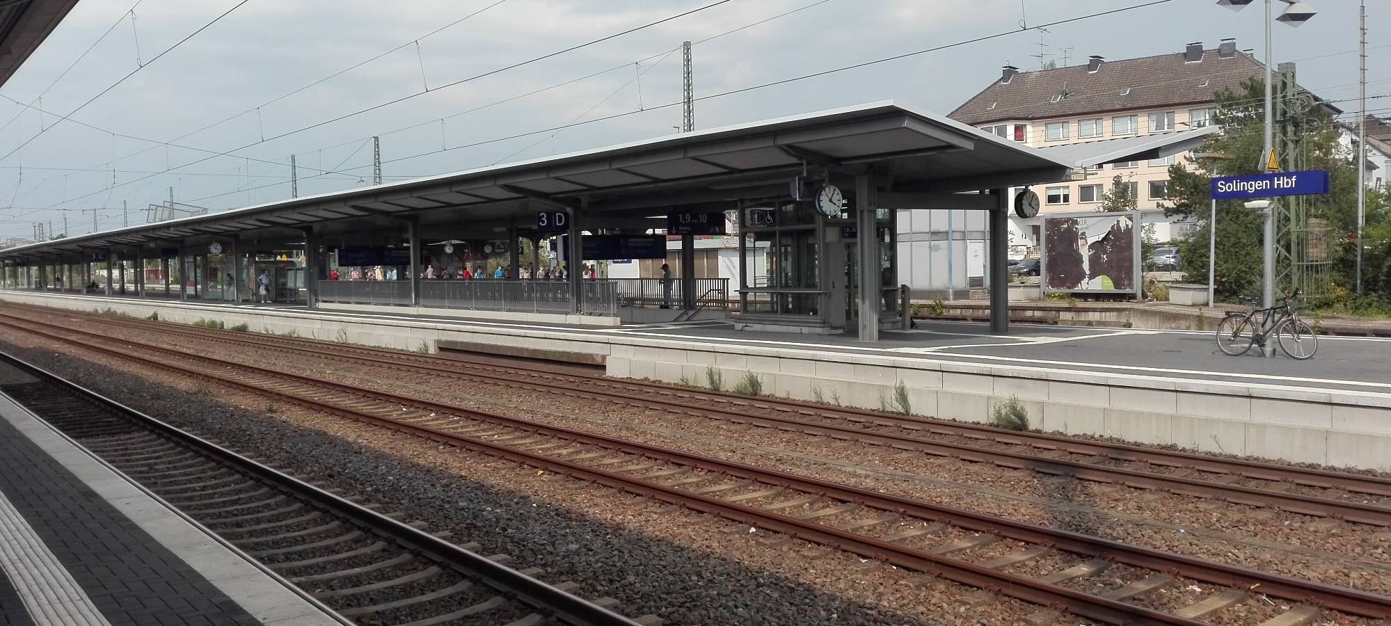Schienenersatzverkehr auf der Strecke nach Wuppertal