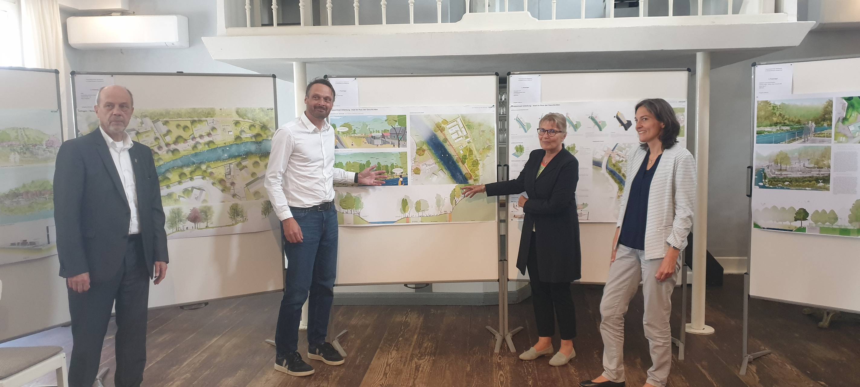 Wupperinsel in Unterburg soll schöner werden