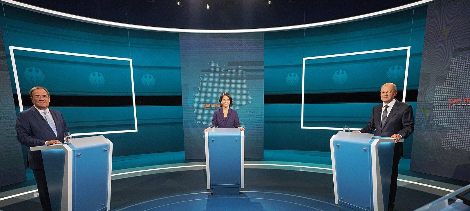 Liveblog: Das erste Kanzler-TV-Triell