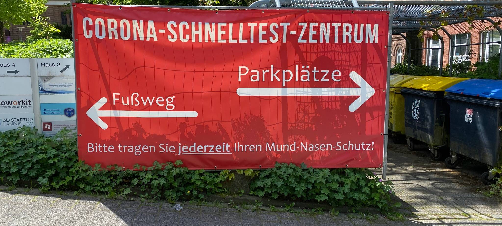 3G im Job: Testzentren im RSG-Land ändern Öffnungszeiten