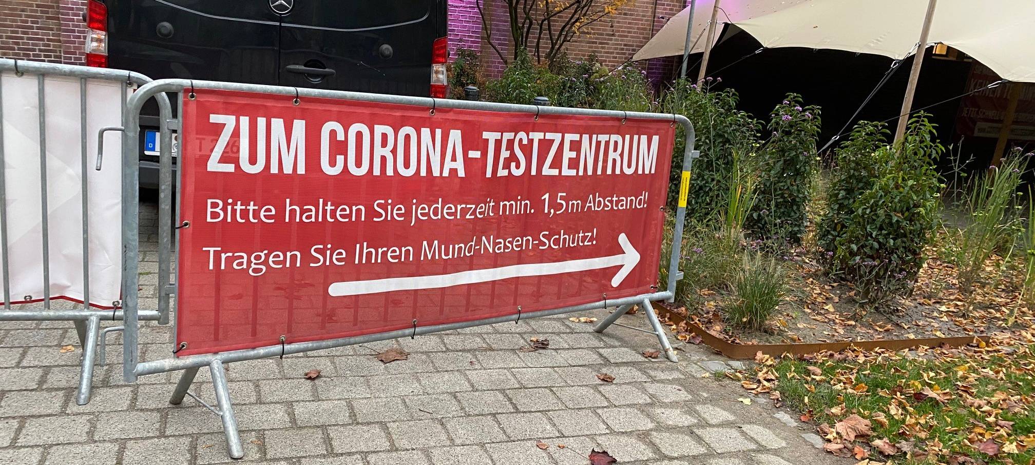 Weniger Schnelltests in Solingen