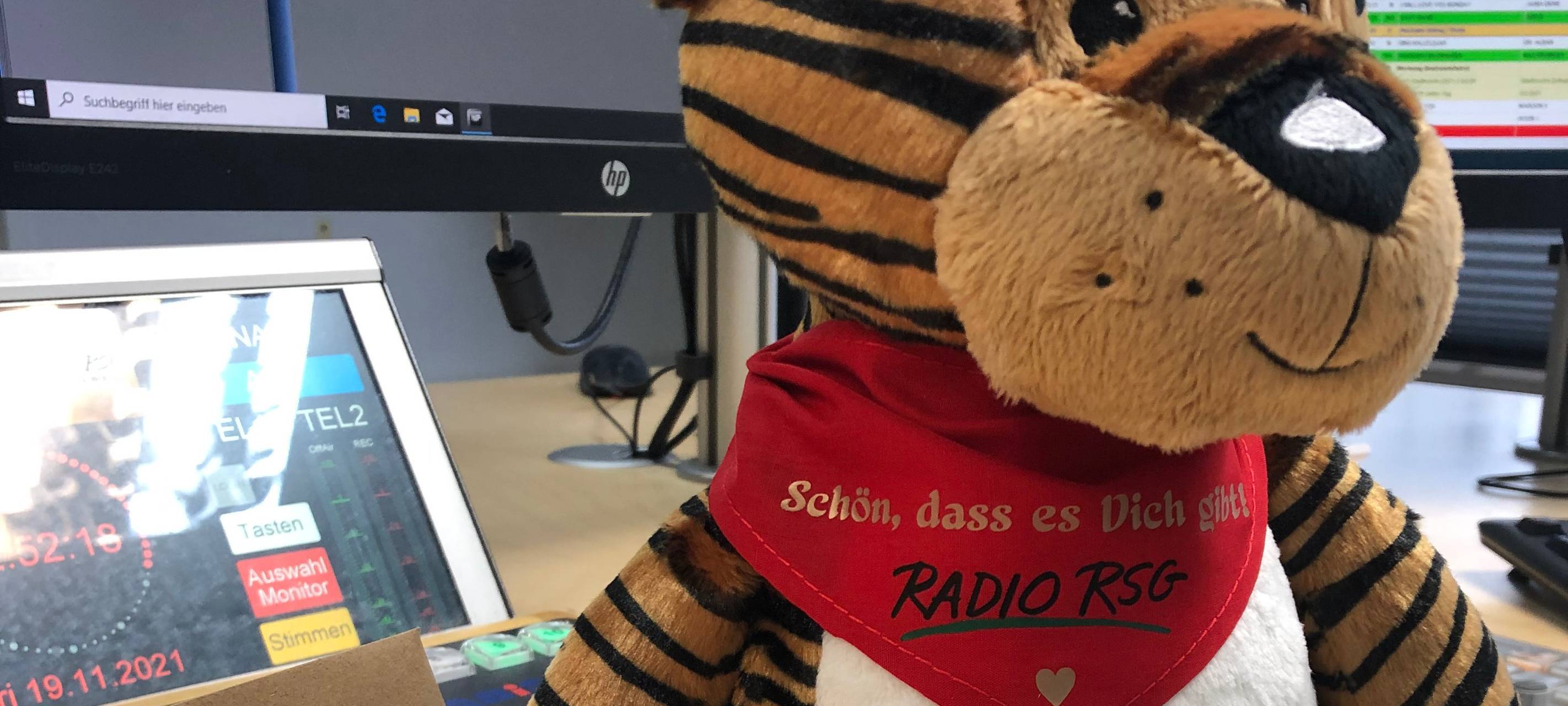 Der Trosttiger spendet Trost