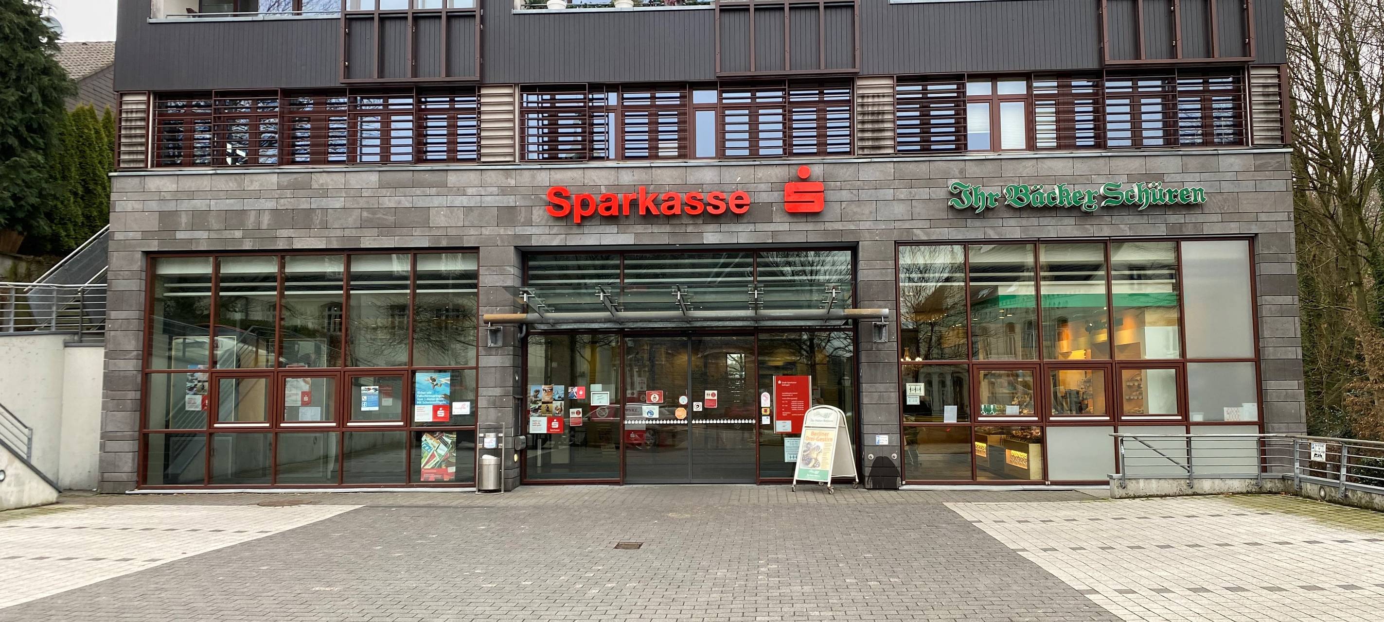 Filialschließungen der Sparkasse in Solingen