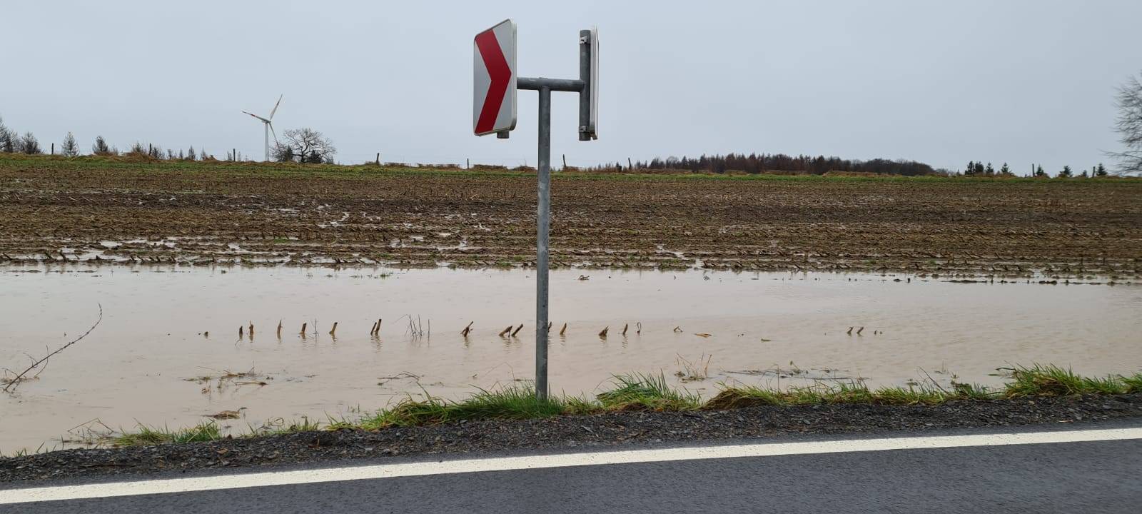 Nach Dauerregen: Gestiegene Pegel, aber keine akute Gefahr