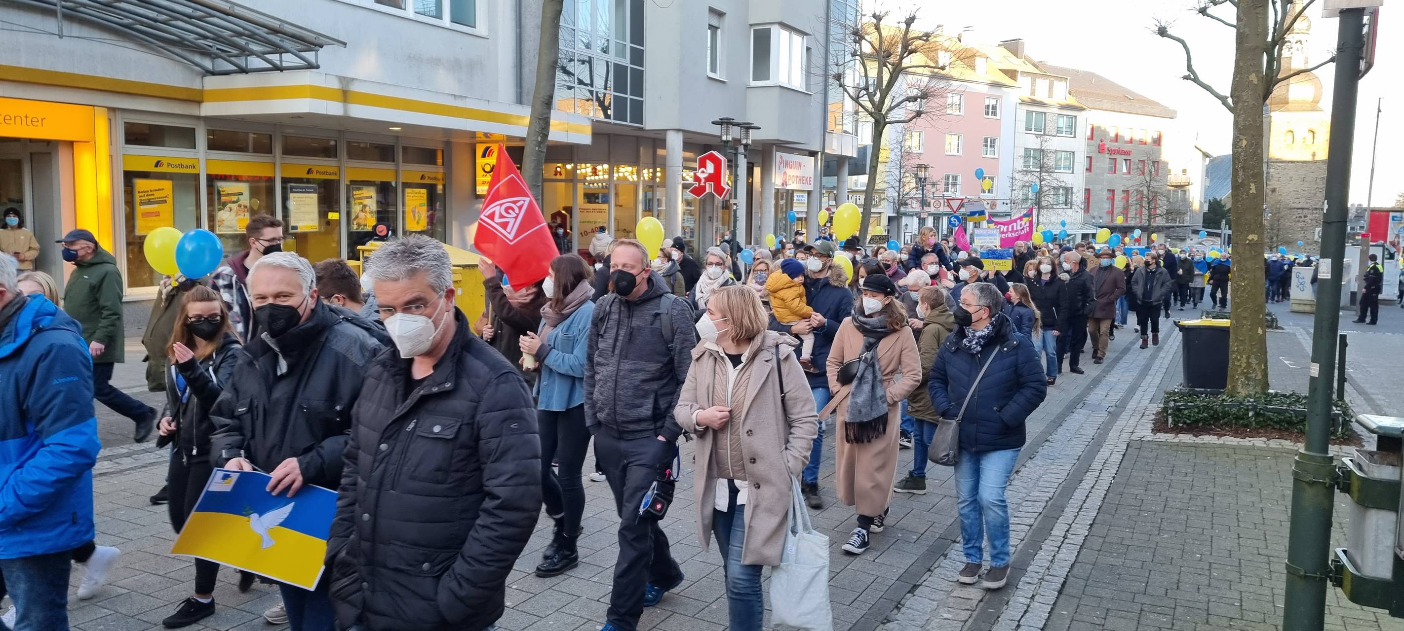 Friedensdemonstration in Remscheid