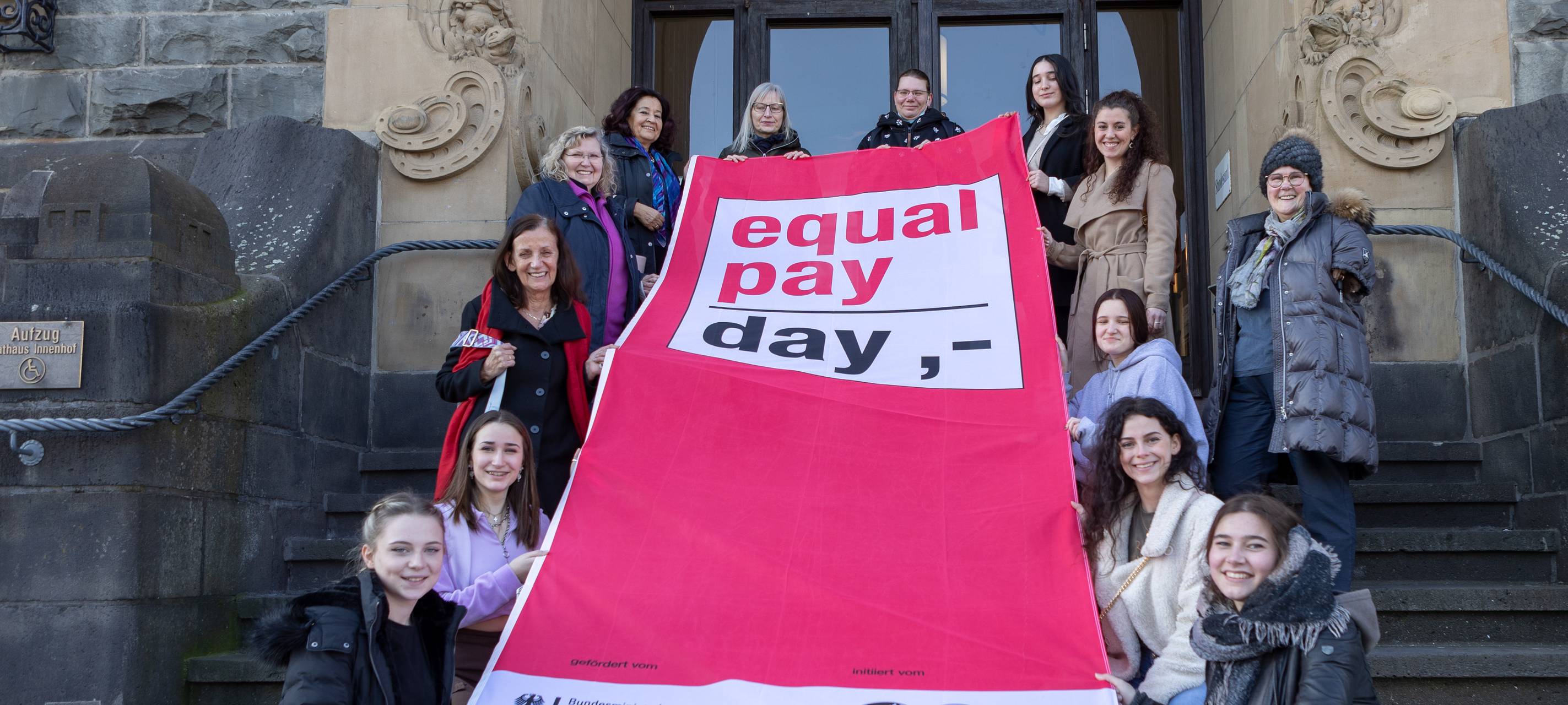 DGB macht in Remscheid auf Gender-Pay-Gap aufmerksam