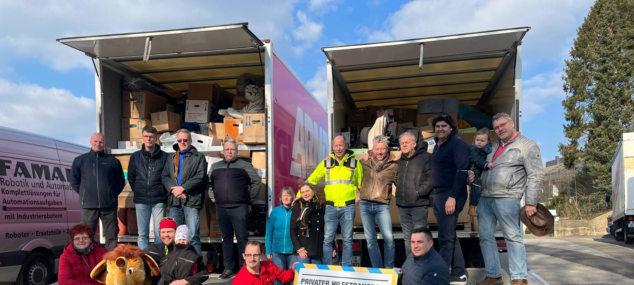 Hilfsaktionen im RSG-Land