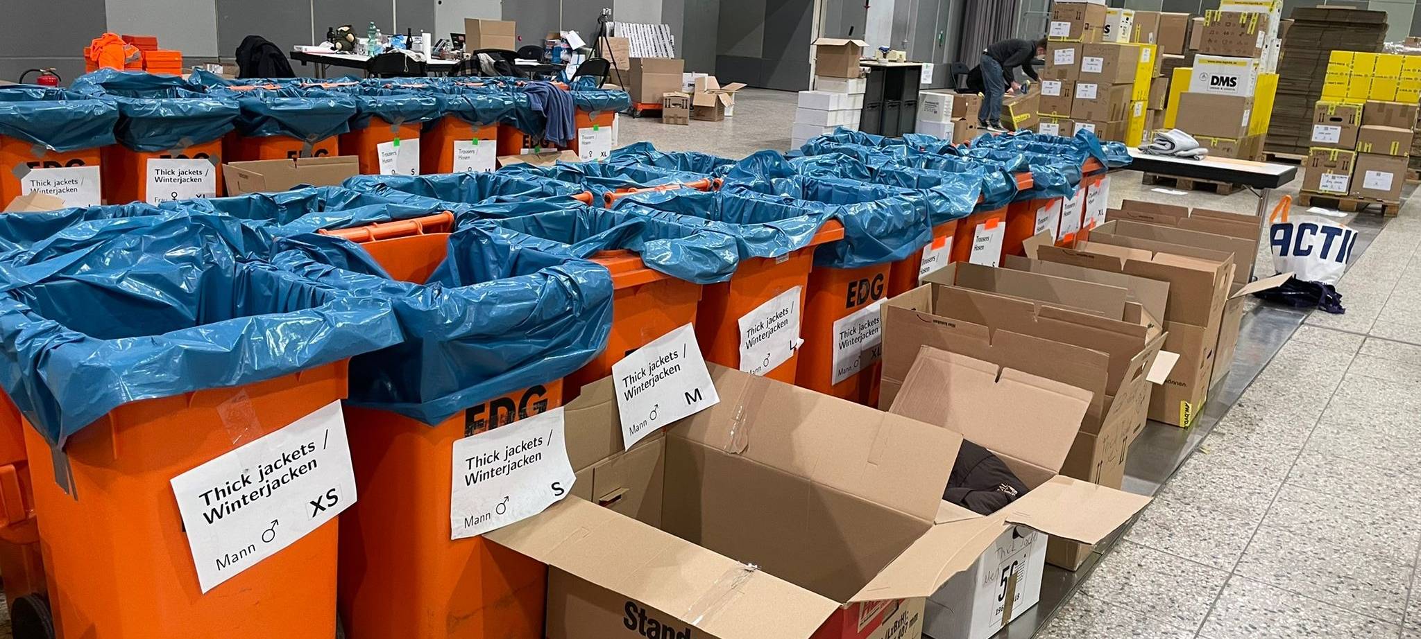 Grenzenlose Wärme sammelt in Dortmund für Opfer des Ukraine-Krieges