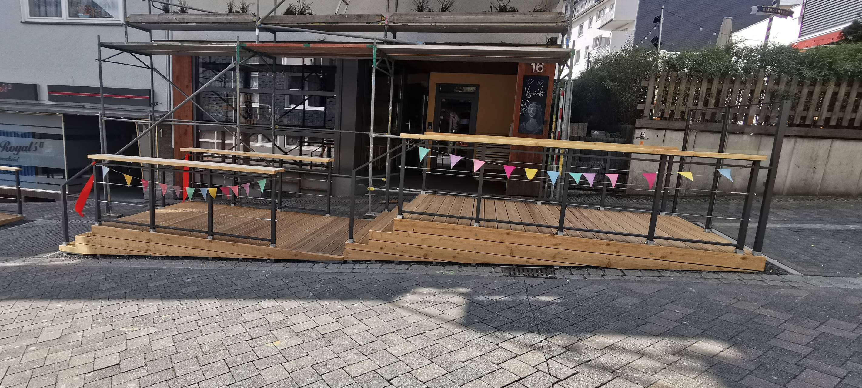 Neue Terrassen in Remscheid eröffnen heute