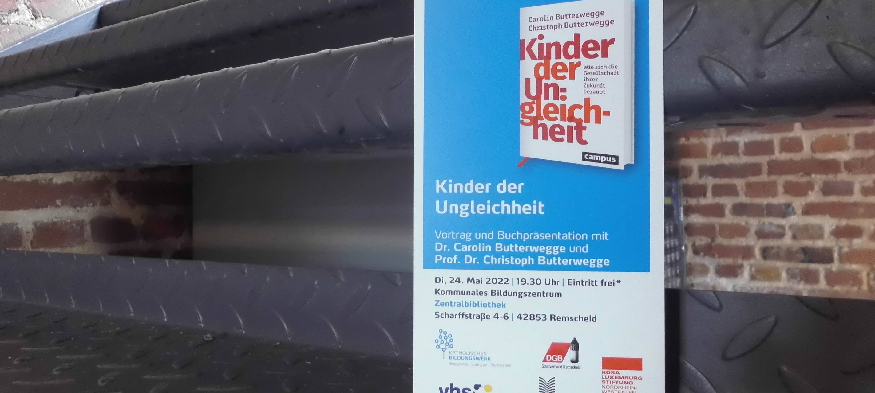 Vortrag und Diskussion in Remscheid: Kinder der Ungleichheit