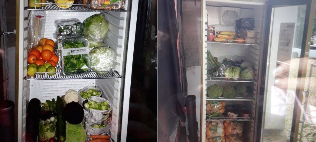 Foodsharing Schrank am ehemaligen Walder Bahnhof in Solingen