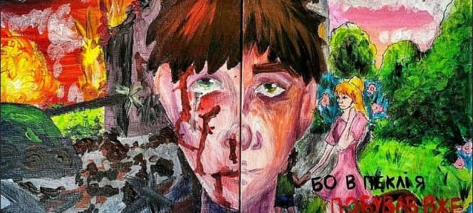 Bilder von 12-jähriger Ukrainerin werden für den guten Zweck verkauft