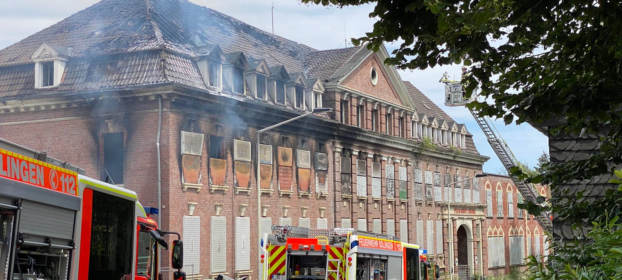 Stadt führt Gespräche nach Rasspe-Brand