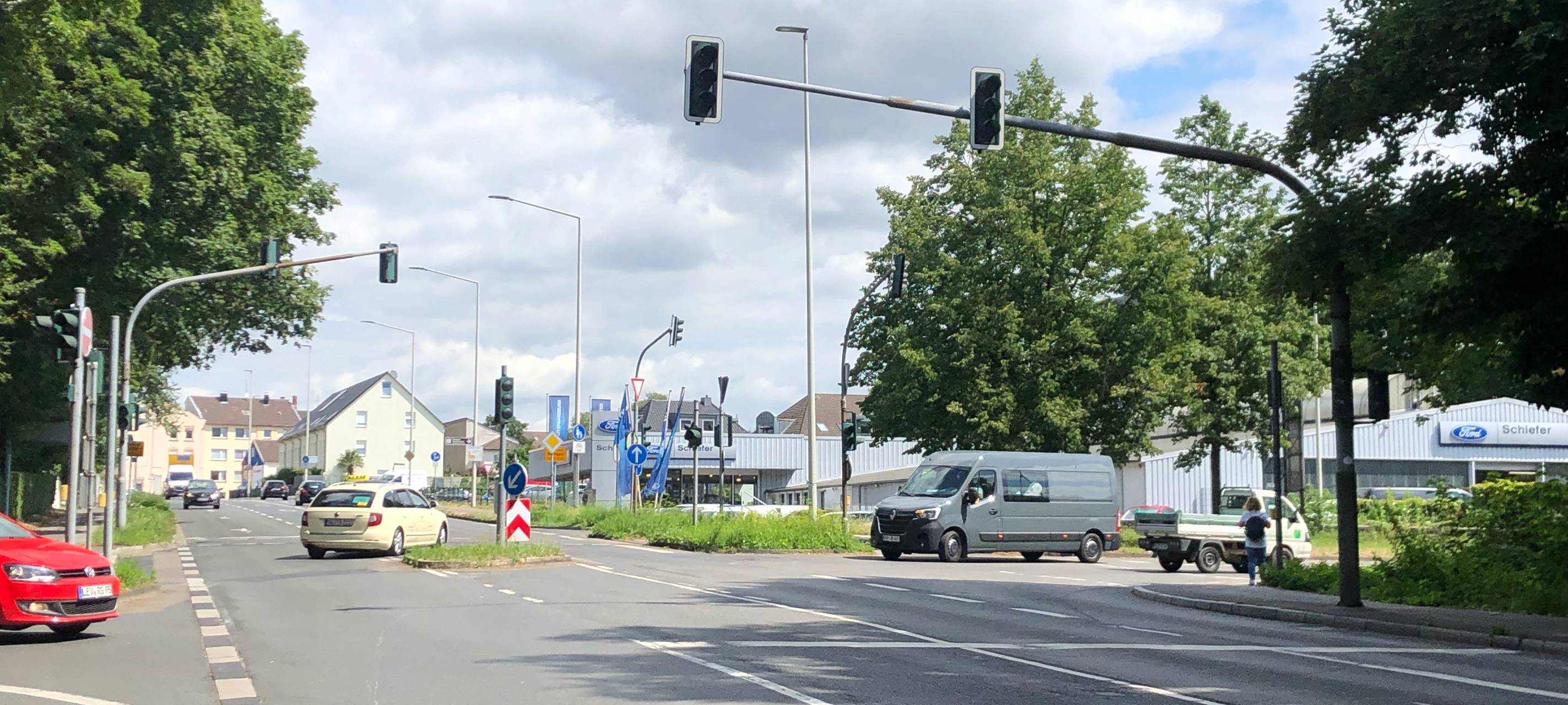 Erneuter Ampelausfall Bonnerstraße/ Langhansstraße