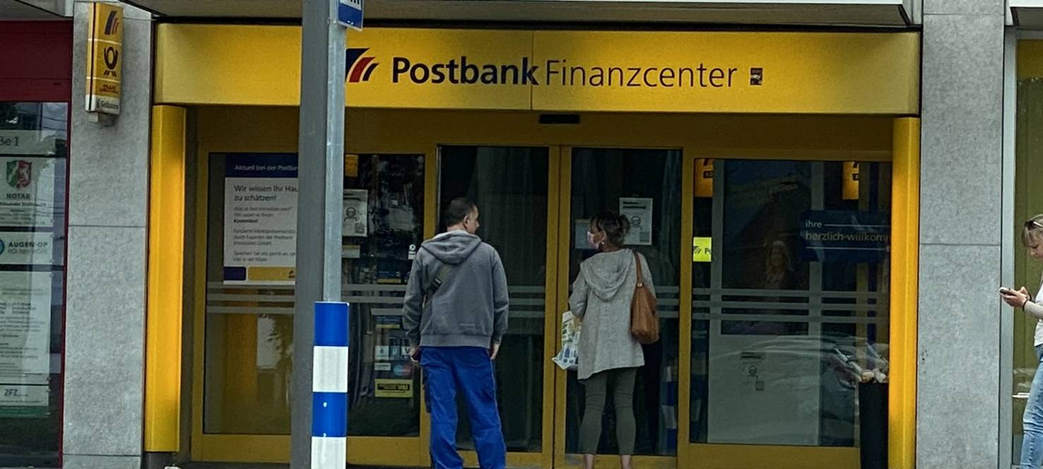 Postbank-Filiale in Remscheid am Donnerstag geschlossen