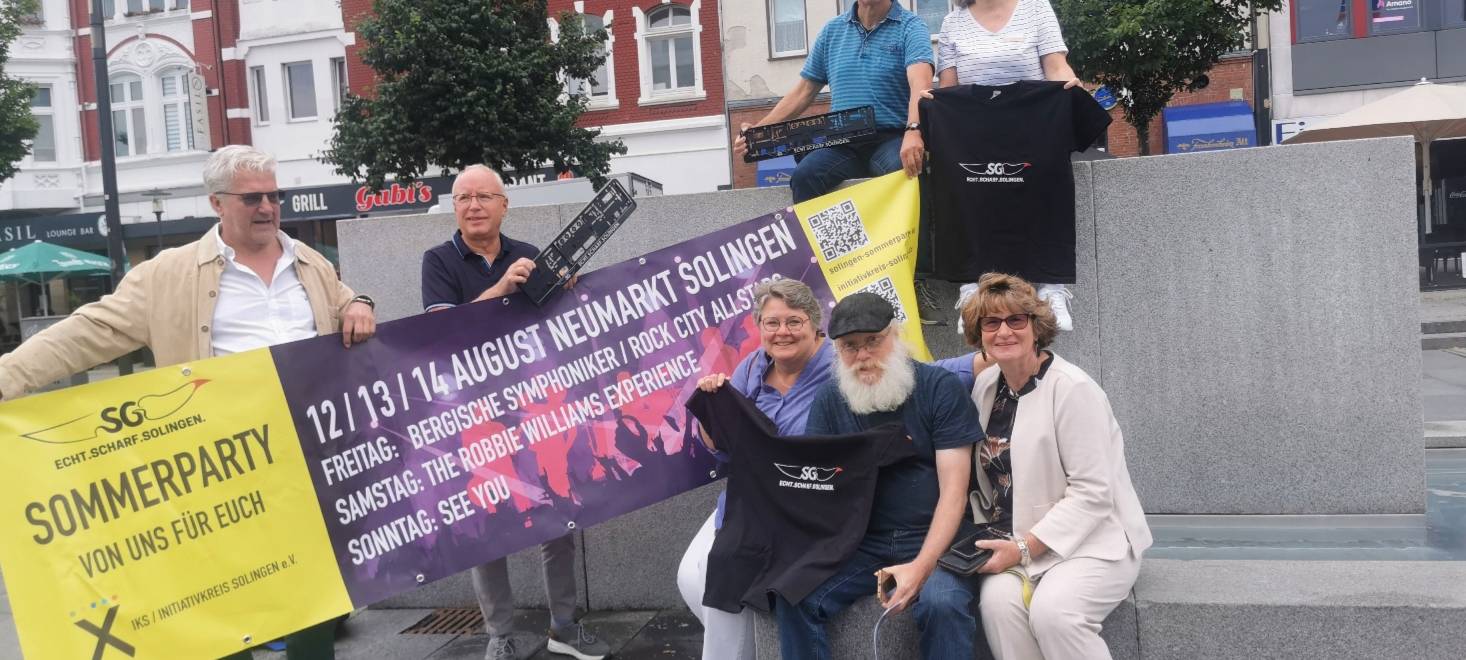 Echt scharf Solingen: Die Sommerparty ist zurück