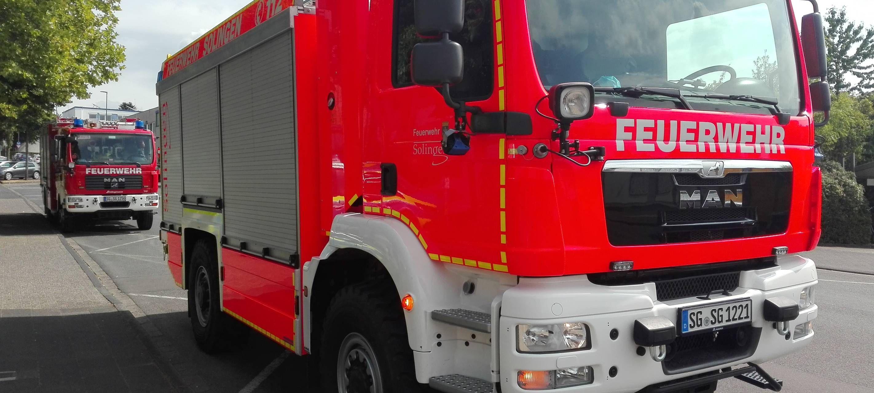 Solingen: Unbekannter zündet Bengalo in Bachtor-Tiefgarage