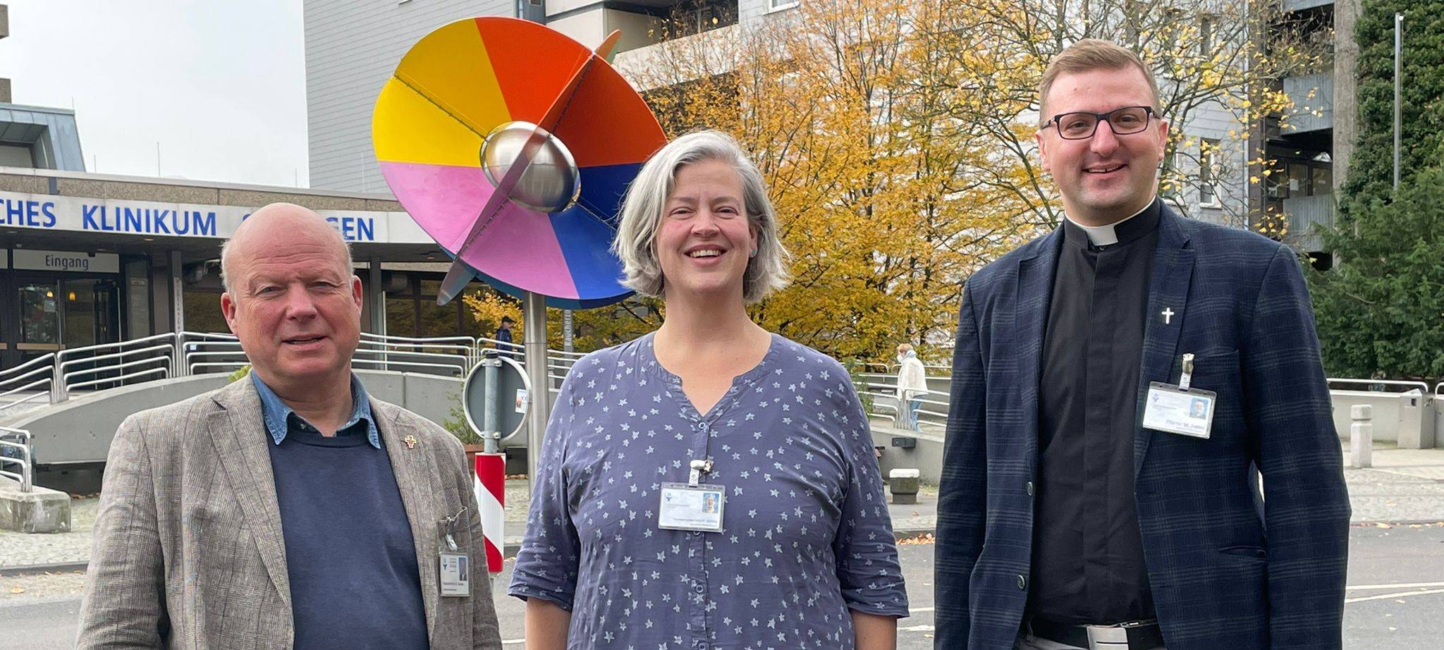 Zwei neue katholische Seelsorger im Klinikum