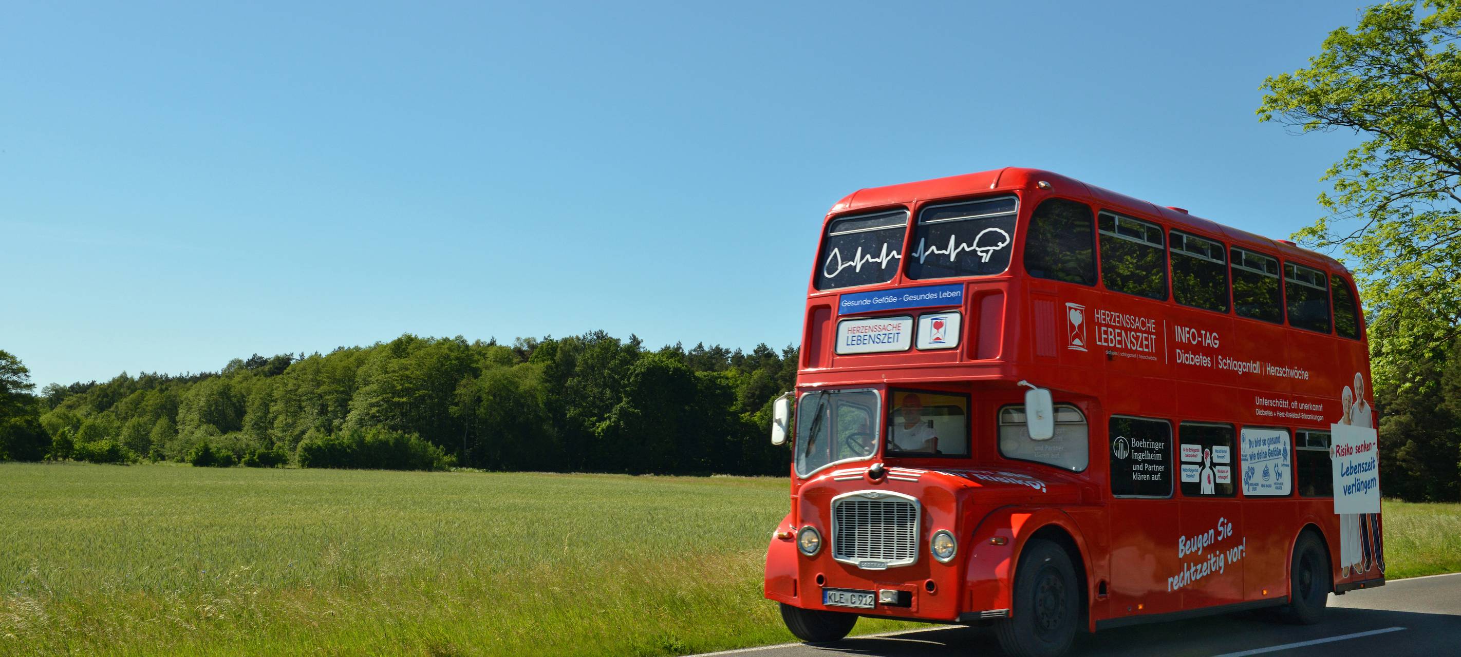 Schlaganfallbus hält heute in Solingen