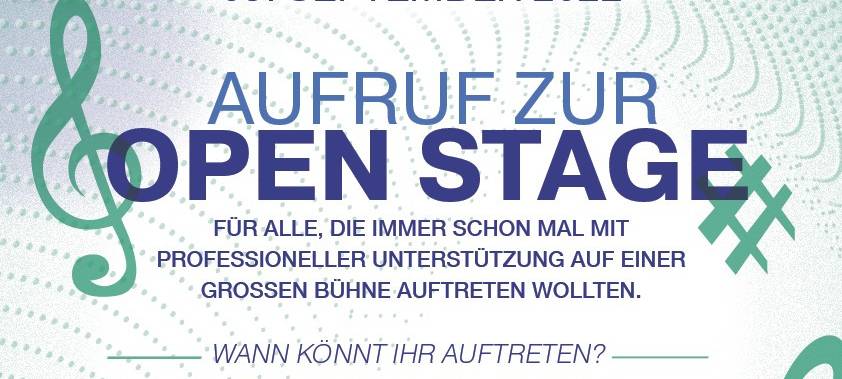 Wirtschaftsjunioren suchen Talente für Open Stage