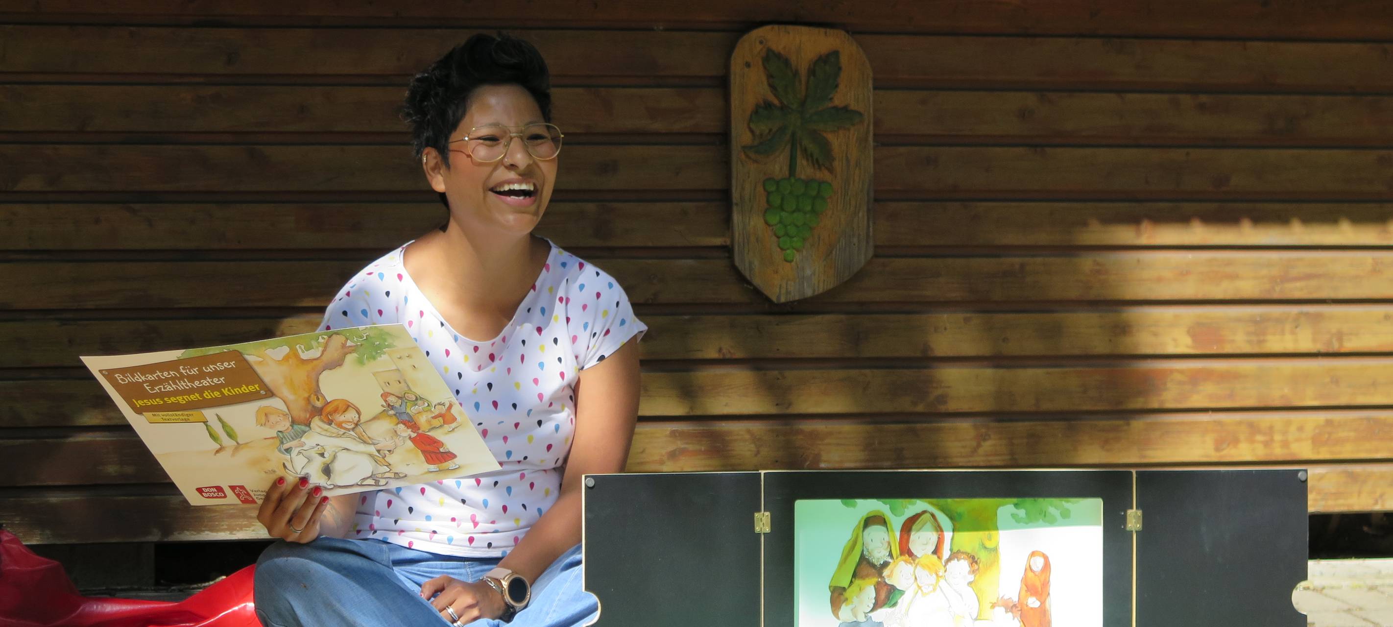 Singen, Feiern und ein Obstsalat - eine besondere Erntedankfeier in St. Marien