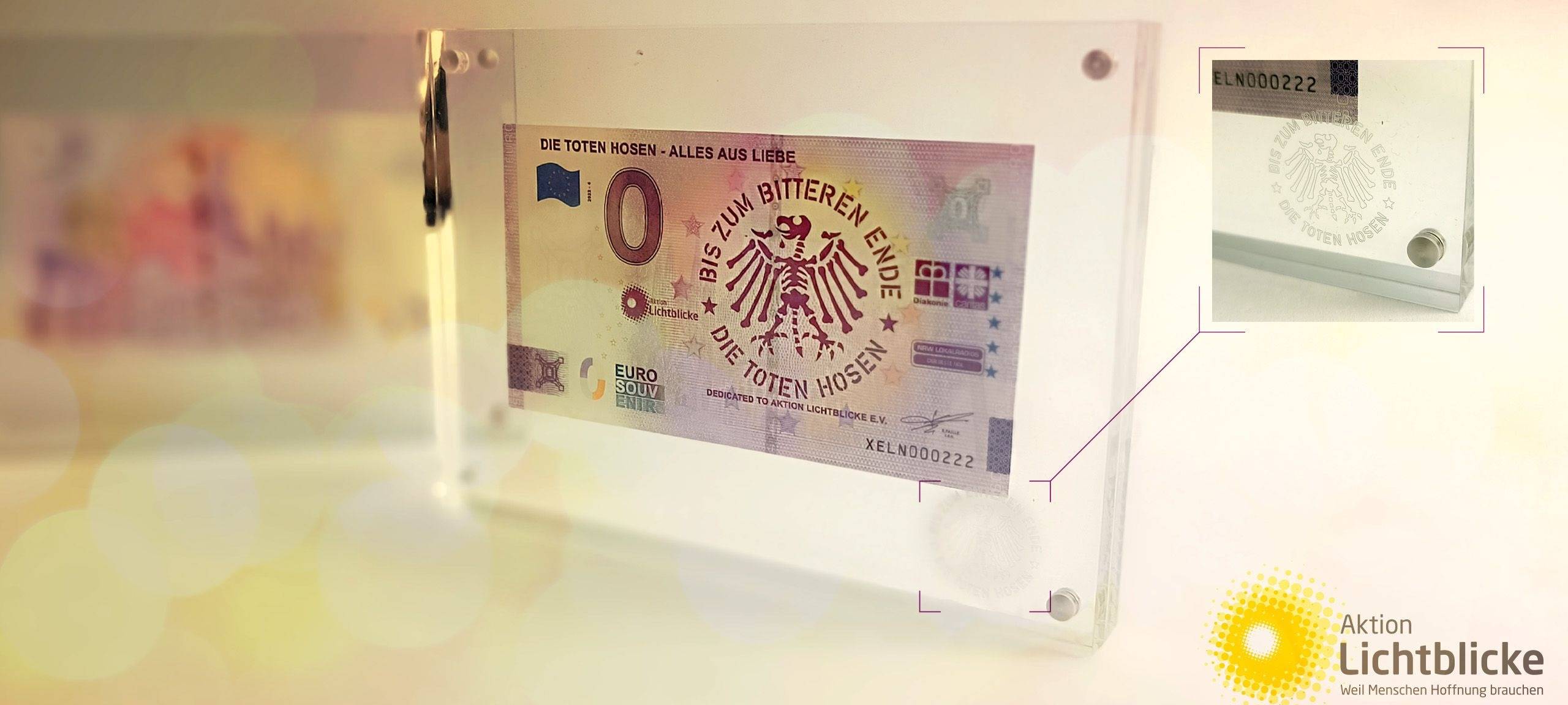 Ausverkauft: Der 0-Euro-Schein der Toten Hosen